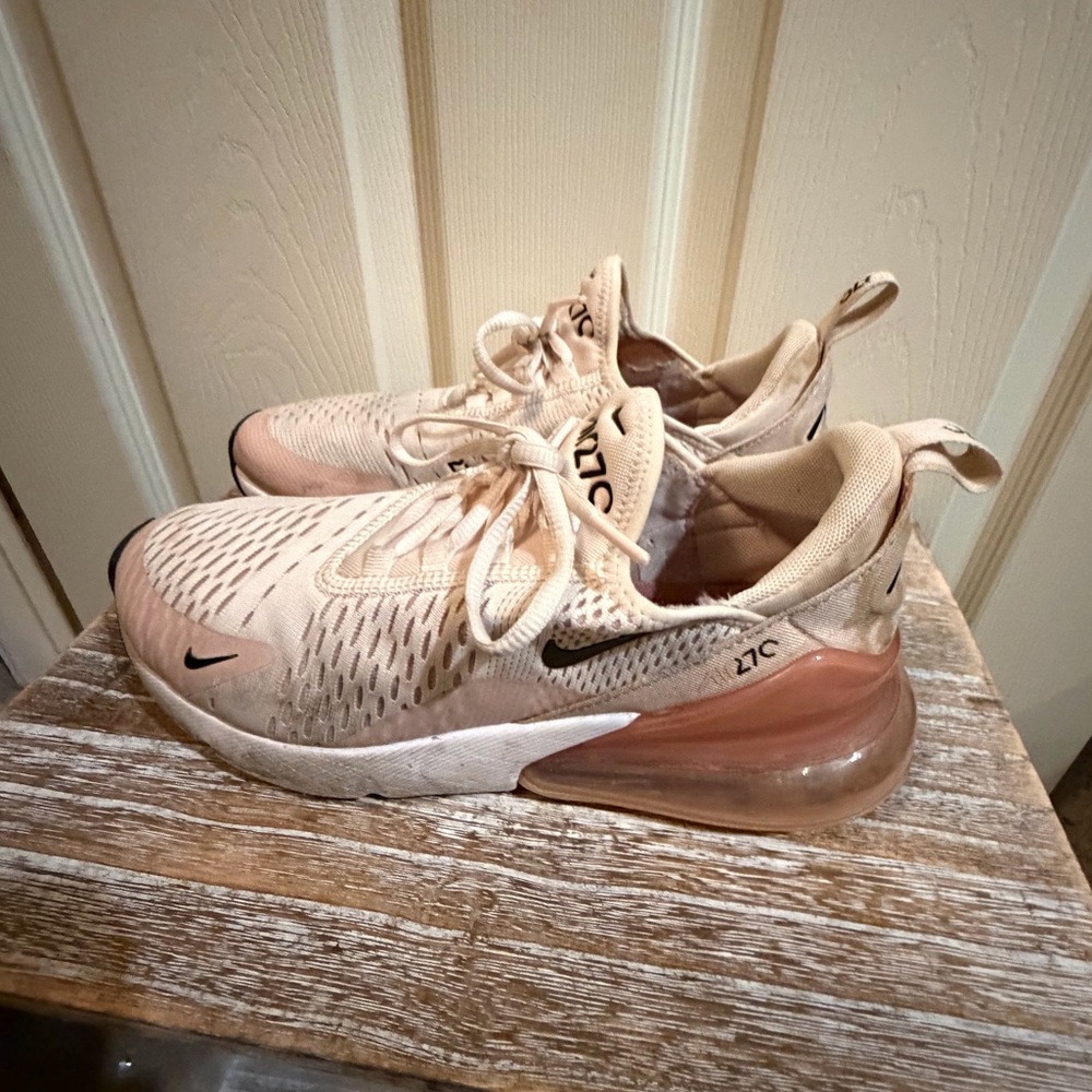 Nike Air Max 270 - Cream and Brown